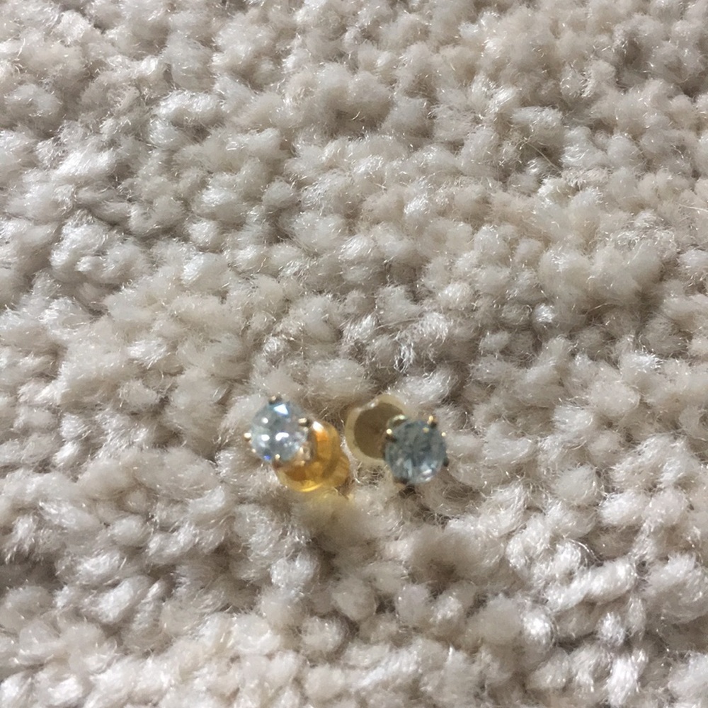 Cubic Zirconia Studs